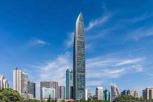 深圳五大高楼，第一高楼592.5米，你去过哪几个？