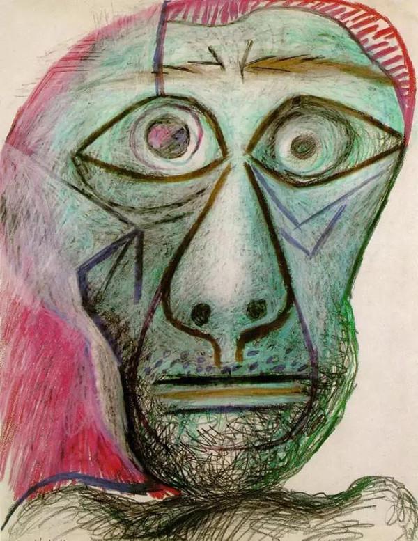 毕加索一生中的14幅自画像，都是些什么鬼！